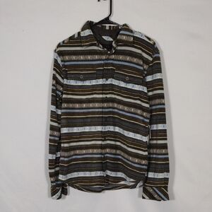 NWT Dakota Grizzly Mountain Lloyd Print Fleece Shirt Jacket Men's Sz Small